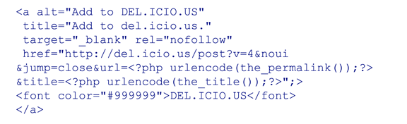 Add to DEL.ICIO.US code snippet
