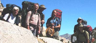 The Big Six in Ansel Adams Wilderness