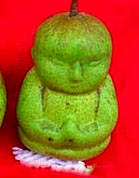 Pear shaped like a "Buddha"