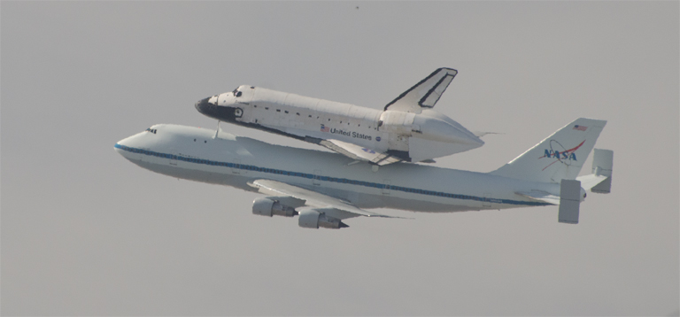 nasa space shuttle sacramento