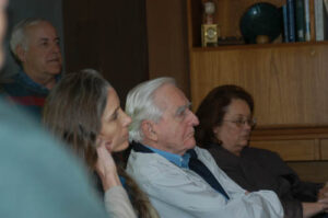 Doug Engelbart in a 2004 NextNow meeting at his home